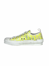 Christian Dior B23 Oblique Yellow Low Top Sneakers 3