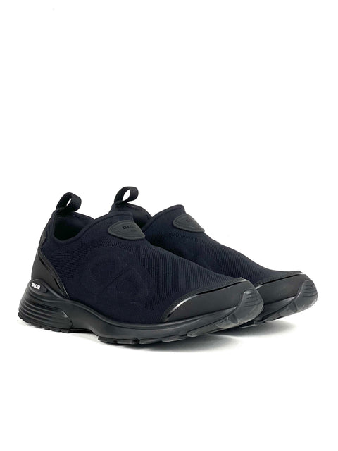 Christian Dior B30 Countdown Slip-On Black Mesh Sneakers