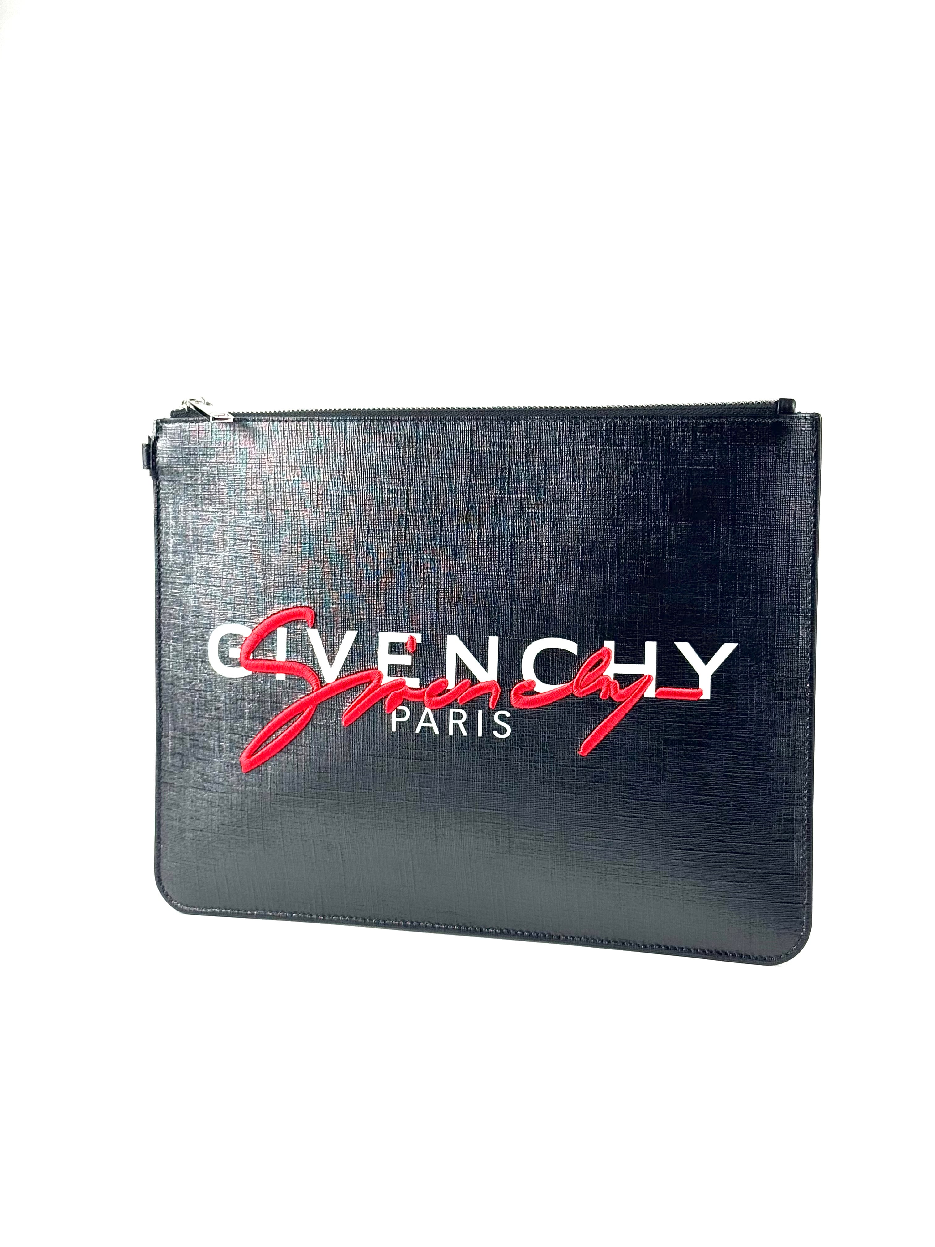 Givenchy Signature Black Clutch
