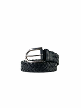 Zegna Black Nubuck Belt 1