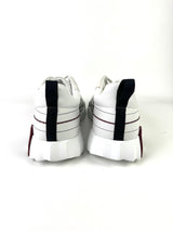 Hermès Bouncing Stitch White Leather Sneakers 4