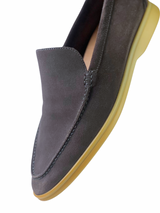 Loro Piana Suede Brown Summerwalk Slip On 6
