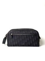 Christian Dior Oblique Jacquard Toiletry Pouch 1