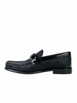Louis Vuitton Monogram Black Major Loafers 3