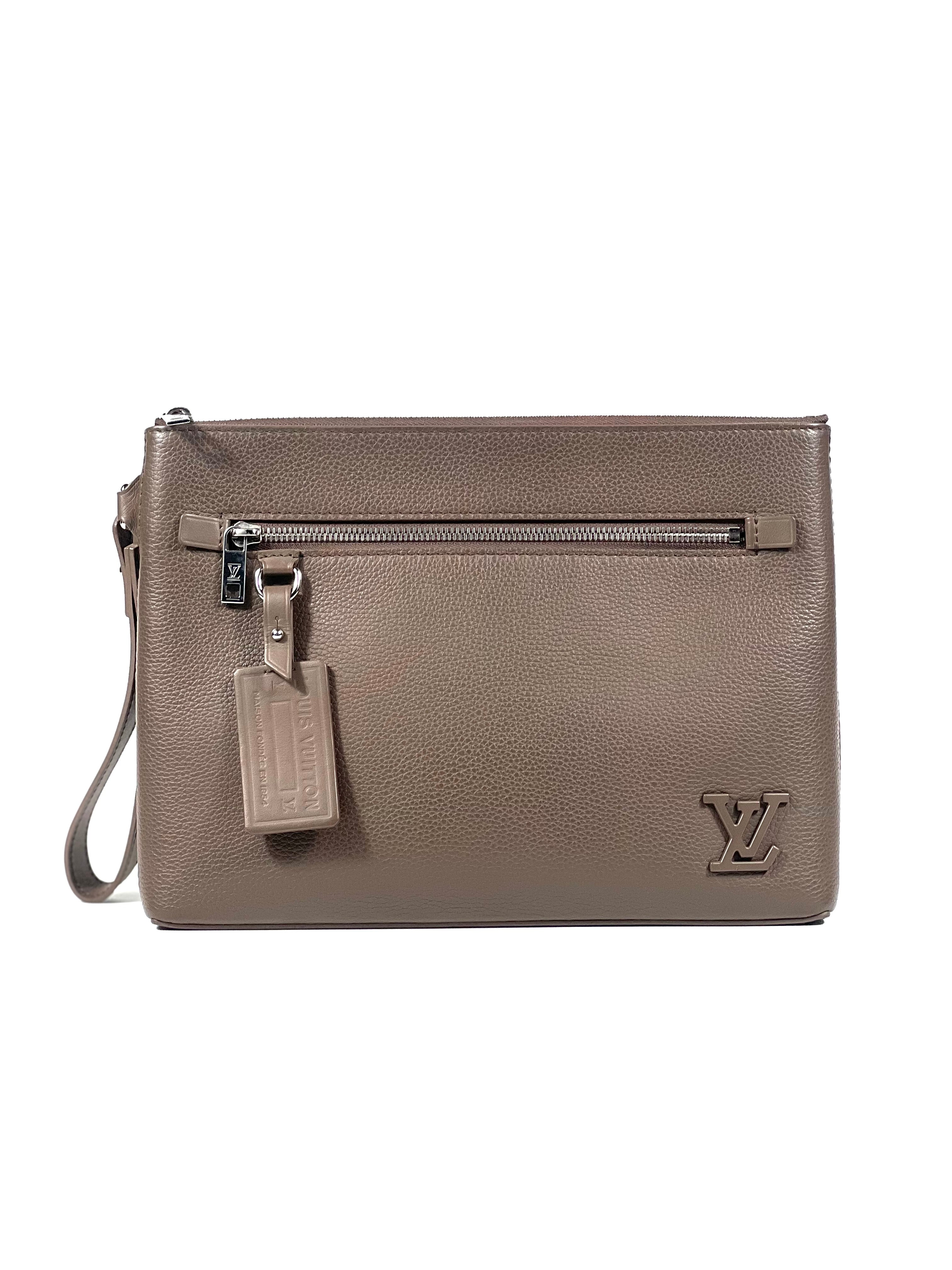 Louis Vuitton Aerogram Takeoff Brown Pochette Voyage