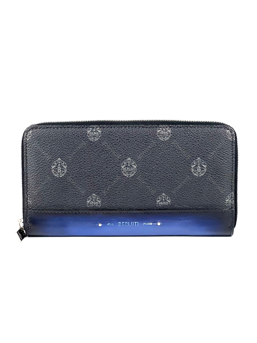 Berluti Kriss Van Assche Itauba Zipper Long Wallet