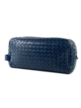 Bottega Veneta Intrecciato Navy Toiletry Pouch 3