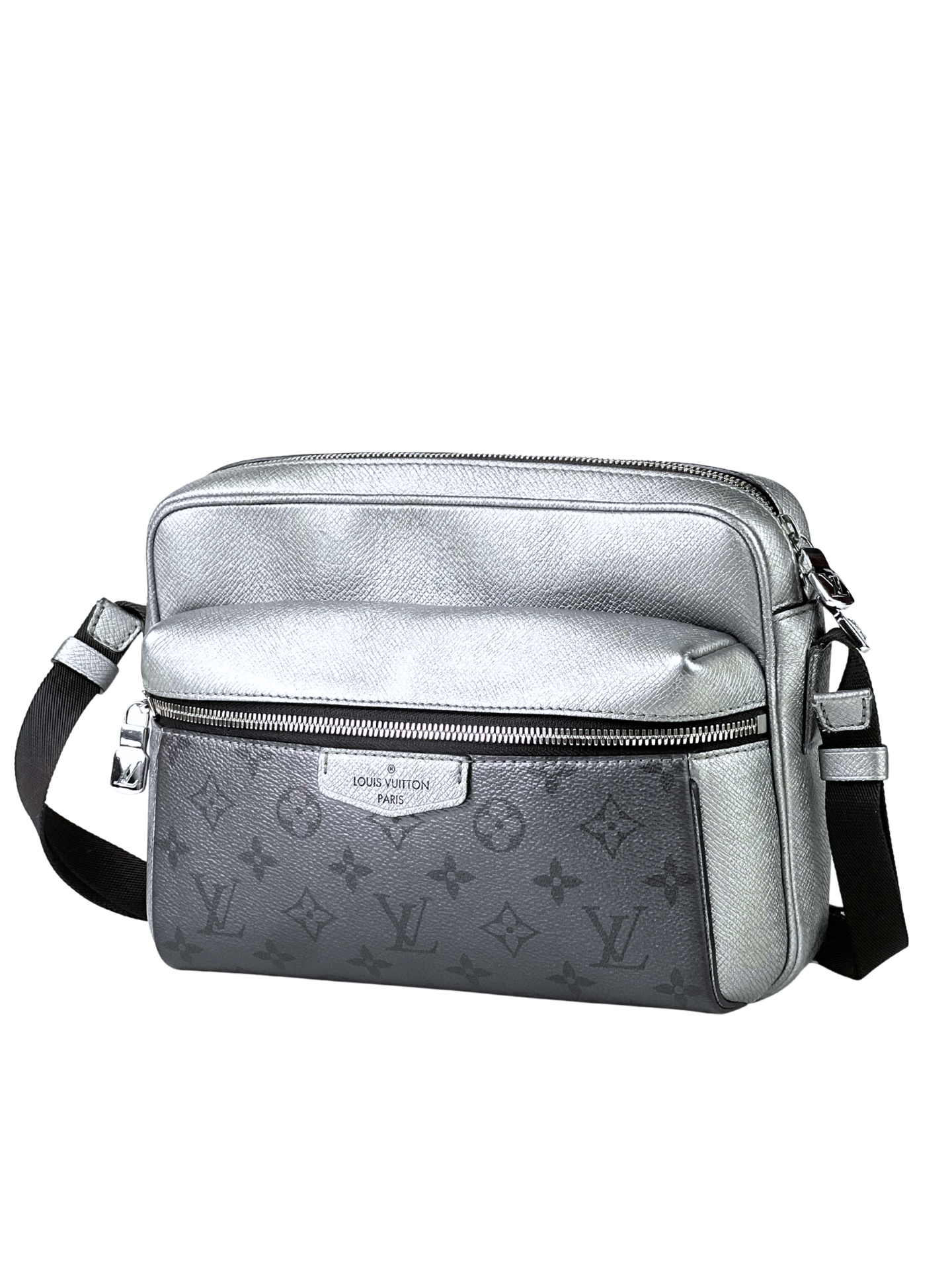 Louis Vuitton Monogram Grey Outdoor Messenger Bag