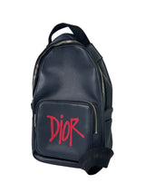 Christian Dior x Stussy Grain Leather Rider Slingbag 3