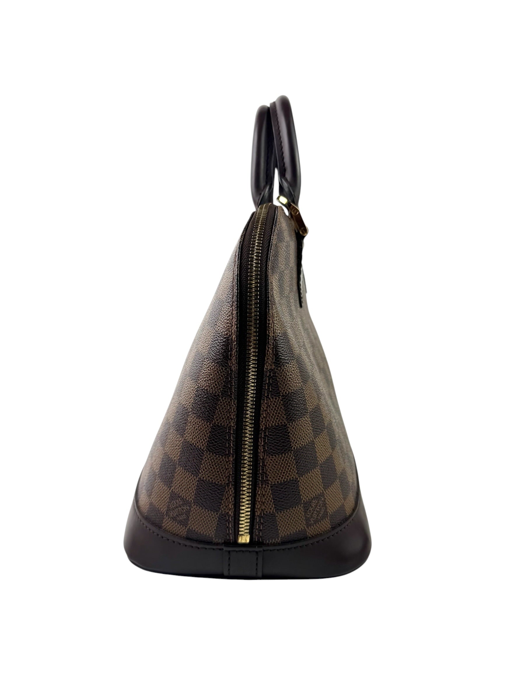 Louis Vuitton Alma MM Damier Ebene Bag