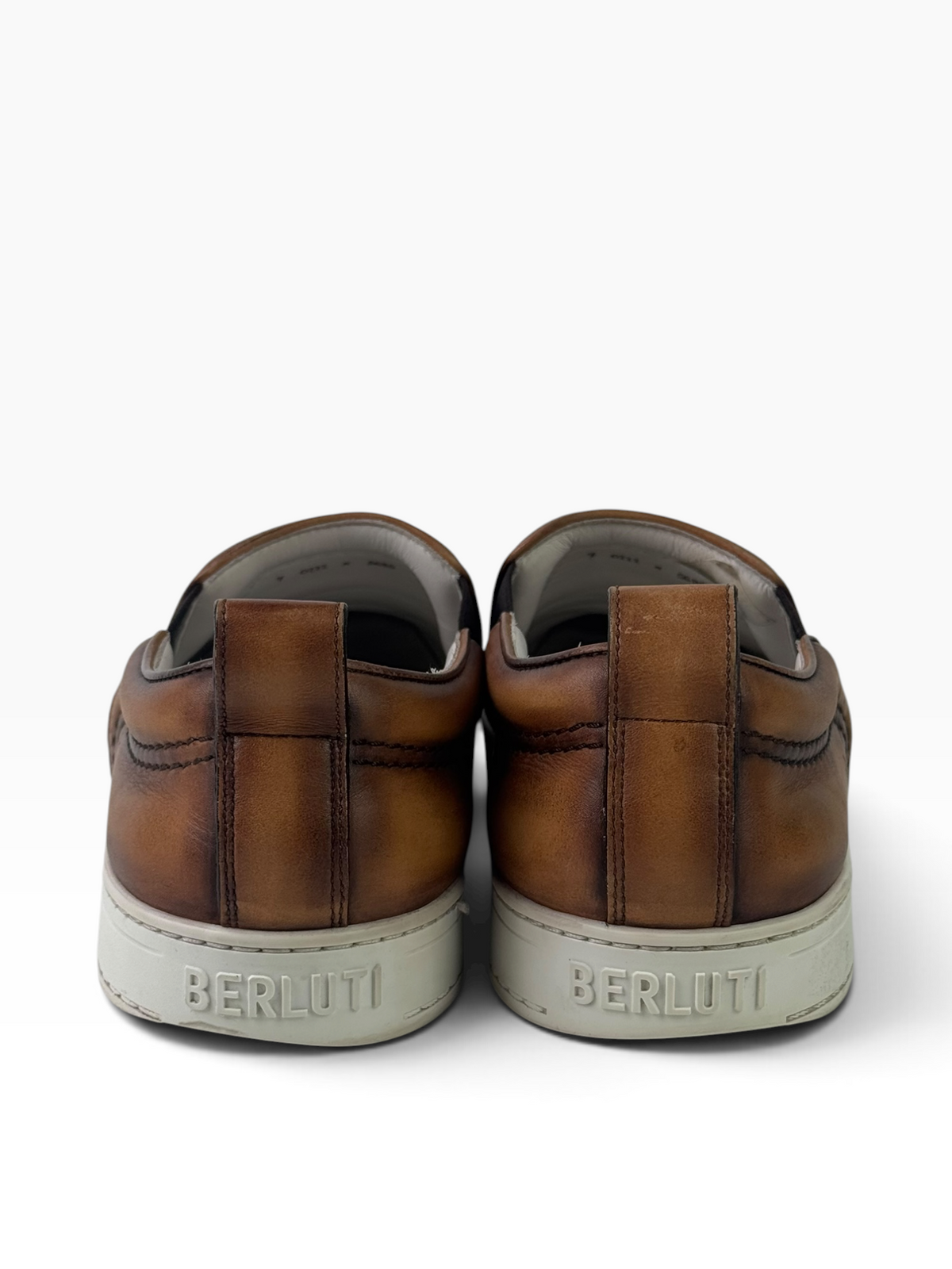 Berluti Scritto Brown Slip On