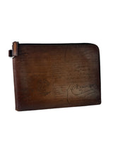 Berluti Scritto Nino GM Brown Clutch 2