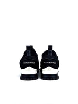 Louis Vuitton Runaway Logo Knit Black Sneakers 4