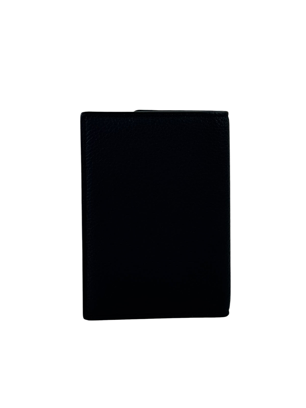 Christian Dior Grain Leather Oblique Black Pocket Organizer
