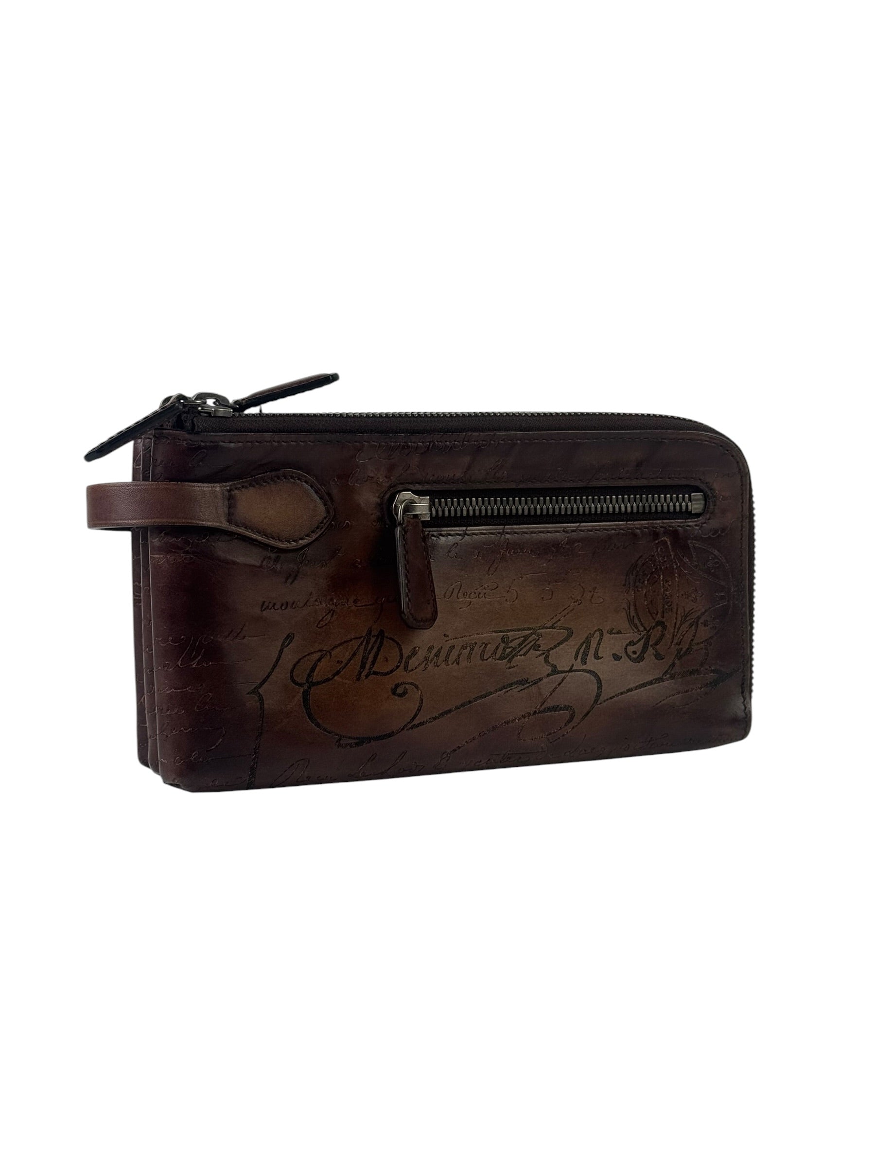 Berluti Scritto Tiriwa Zipped Pouch