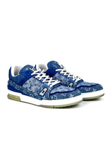 Louis Vuitton Trainer Denim Monogram Sneakers 1