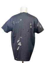 Givenchy Destroyed Logo Black Shirt 5