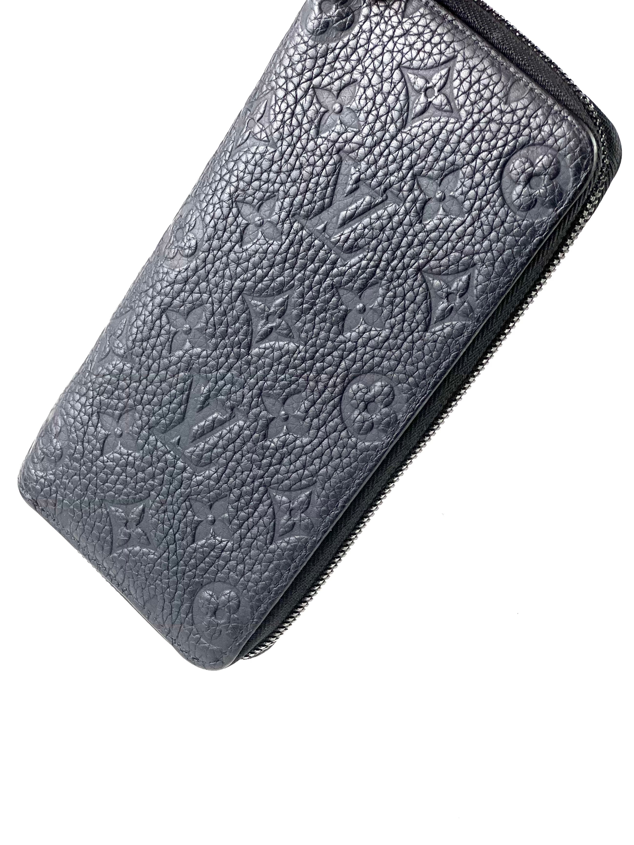 Louis Vuitton Zipper Taurillon Monogram Long Wallet