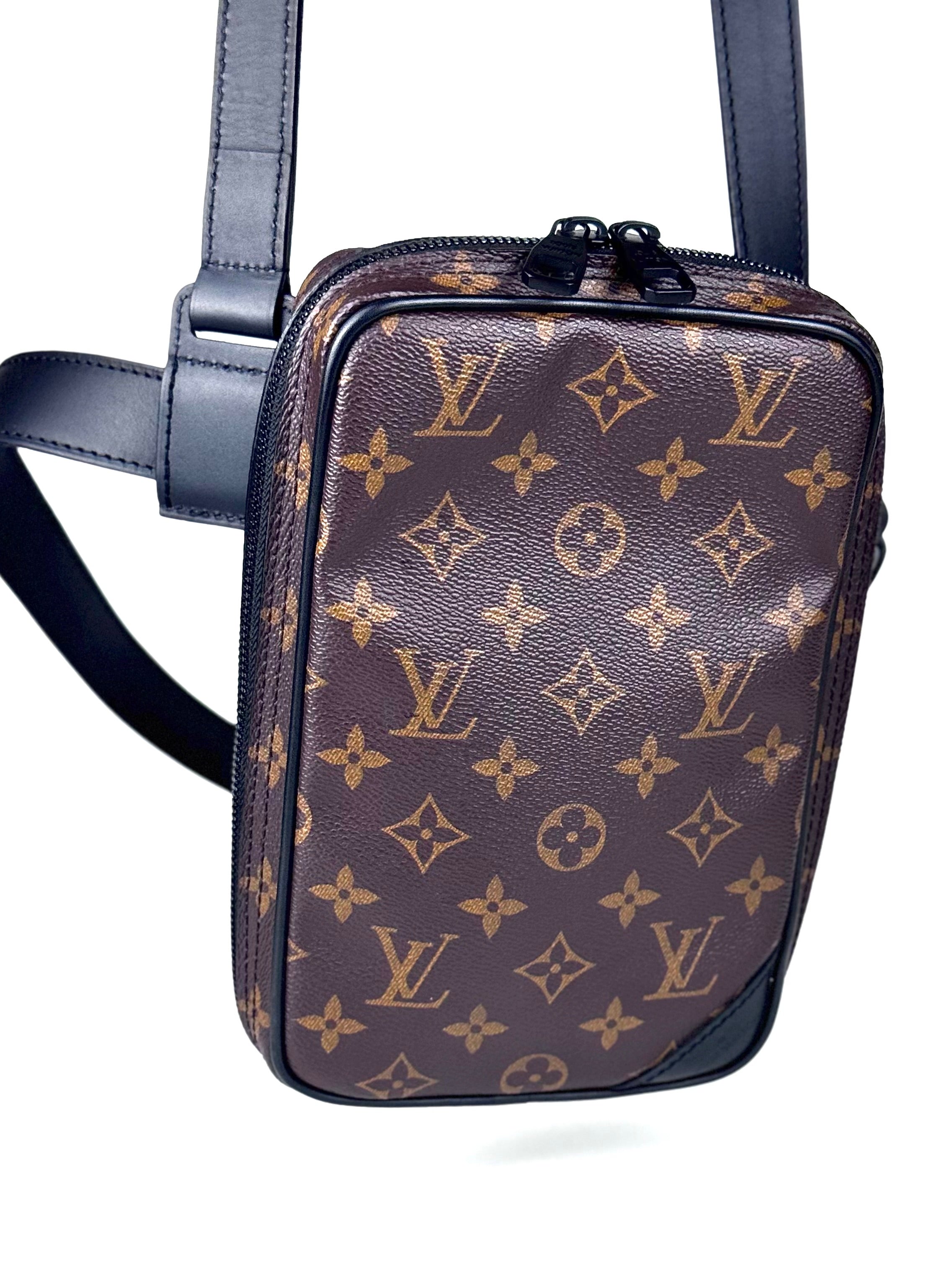 Louis Vuitton x Virgil Abloh Monogram Maccasar Utility Front Bag