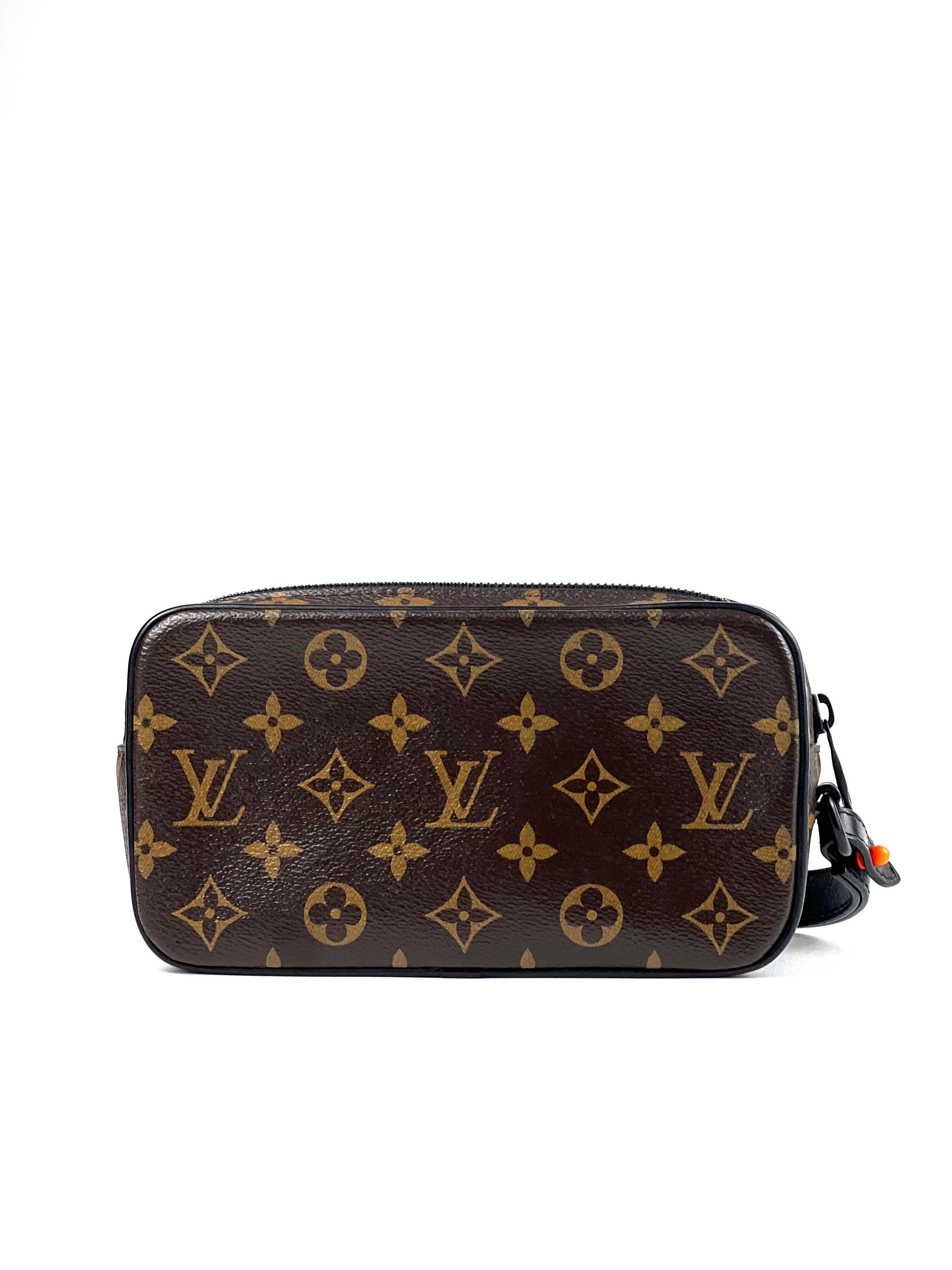 Louis Vuitton x Virgil Abloh Volga Monogram Macassar Clutch Bag