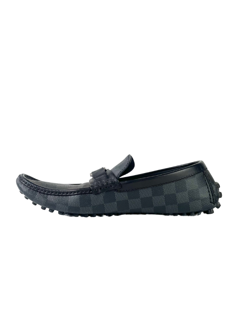 Louis Vuitton Damier Graphite Hockenheim Loafers