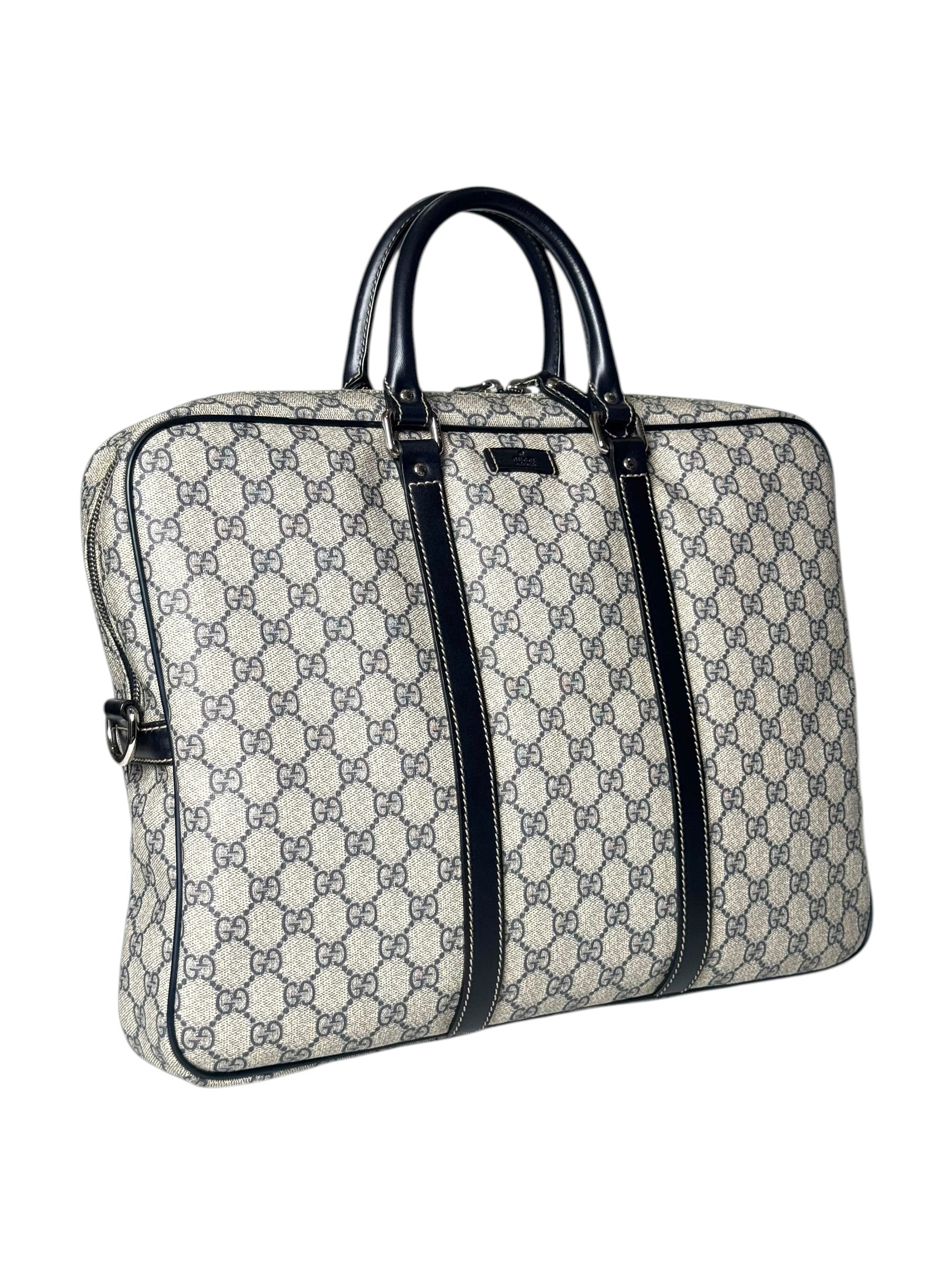 Gucci GG Supreme Briefcase Bag
