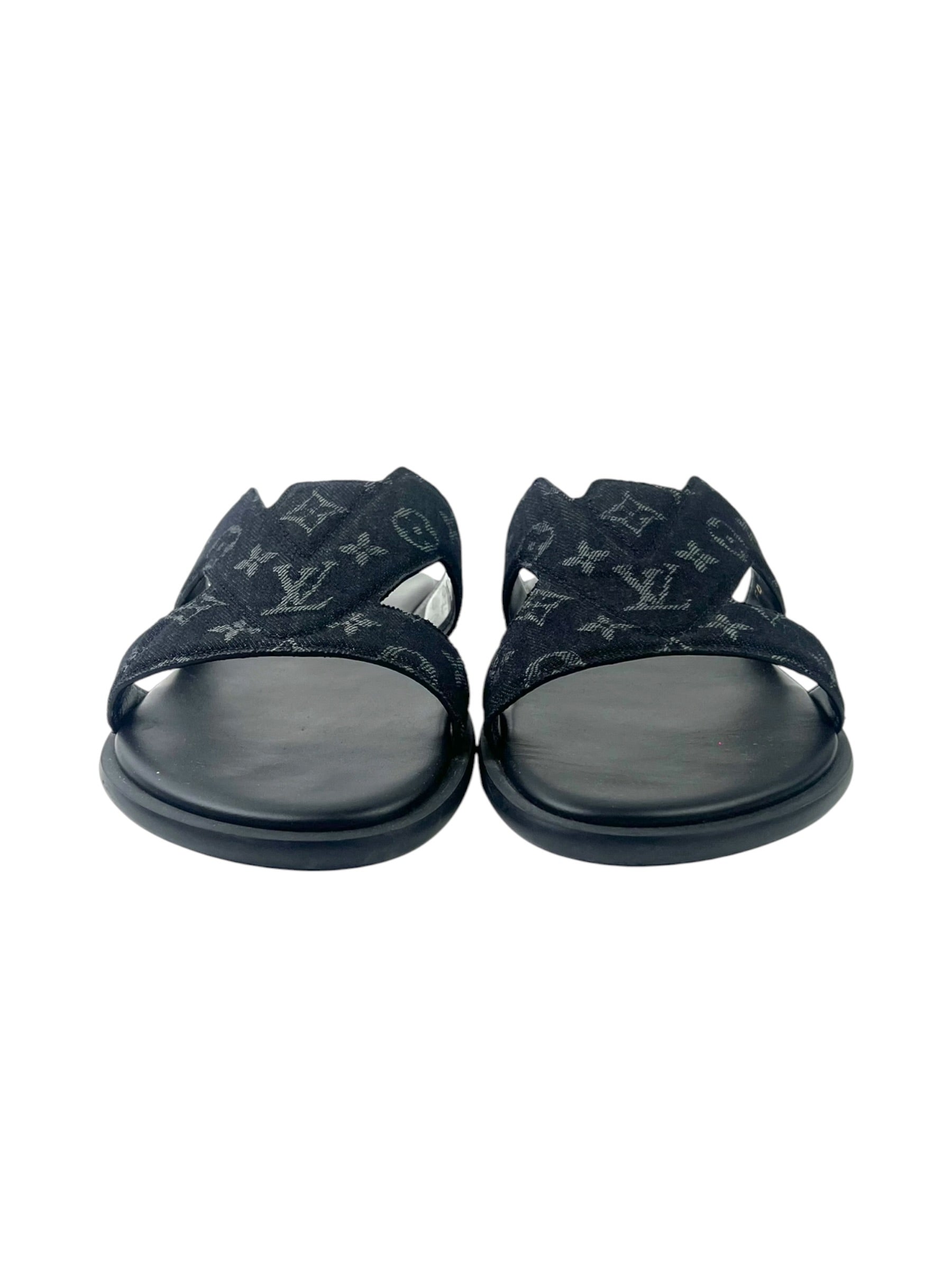 Louis Vuitton Oasis Monogram Denim Sandals