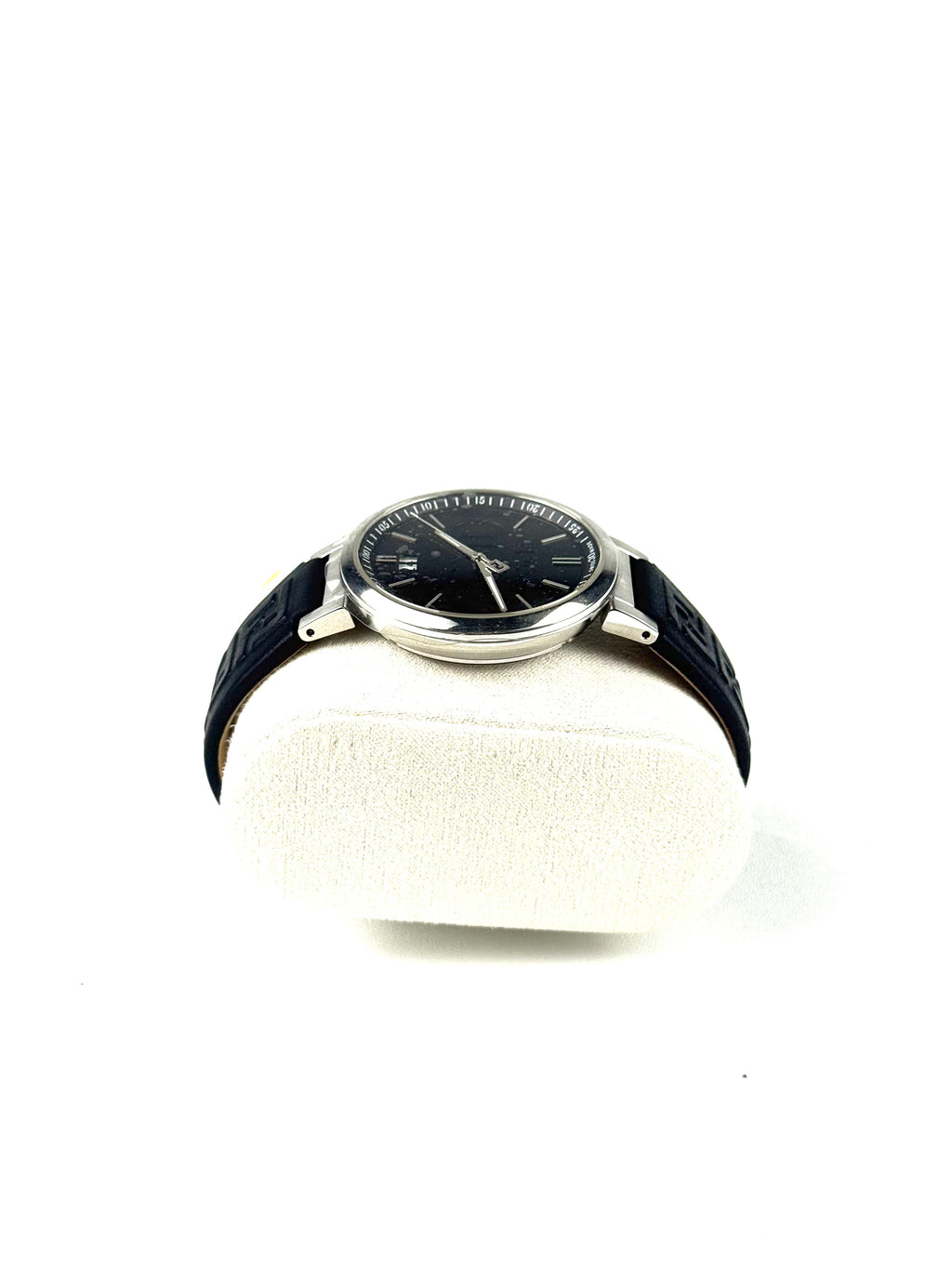 Fendi FF Logo Forever Leather Automatic Watch