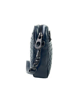 Bottega Veneta Intrecciato Navy Kasai Pouch 4