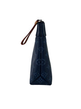 Louis Vuitton Monogram Blue Souple Pochette 4