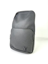 Louis Vuitton Taiga Leather Grey Avenue Sling Bag 3