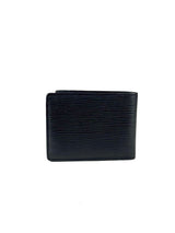 Louis Vuitton Logo Epi Leather Black Multiple Wallet 5