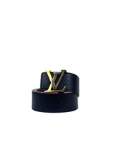 Louis Vuitton Initial 40mm Gold Buckle Leather Reversible Brown Belt 1