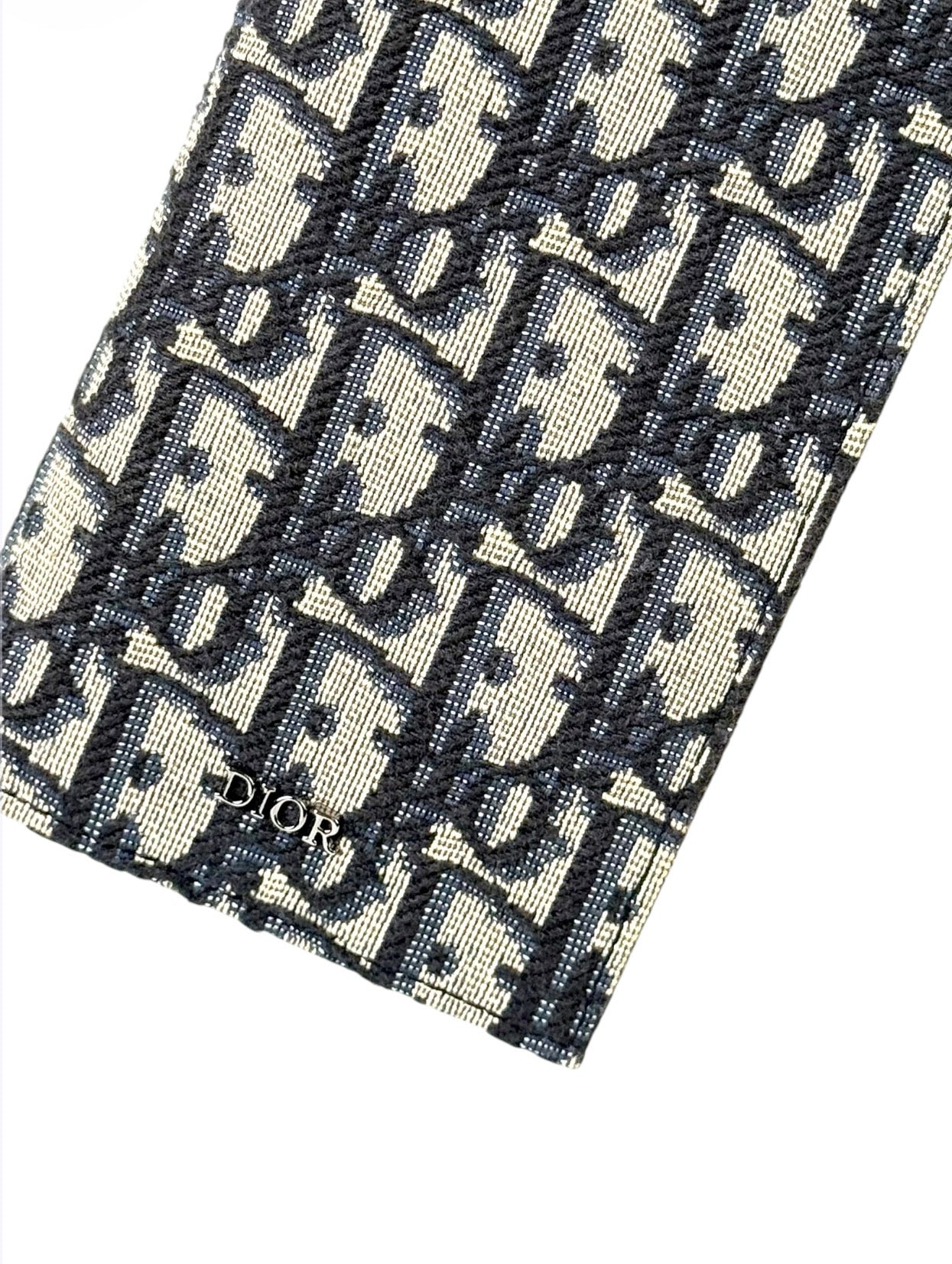 Christian Dior Oblique Jacquard Bifold Pocket Wallet