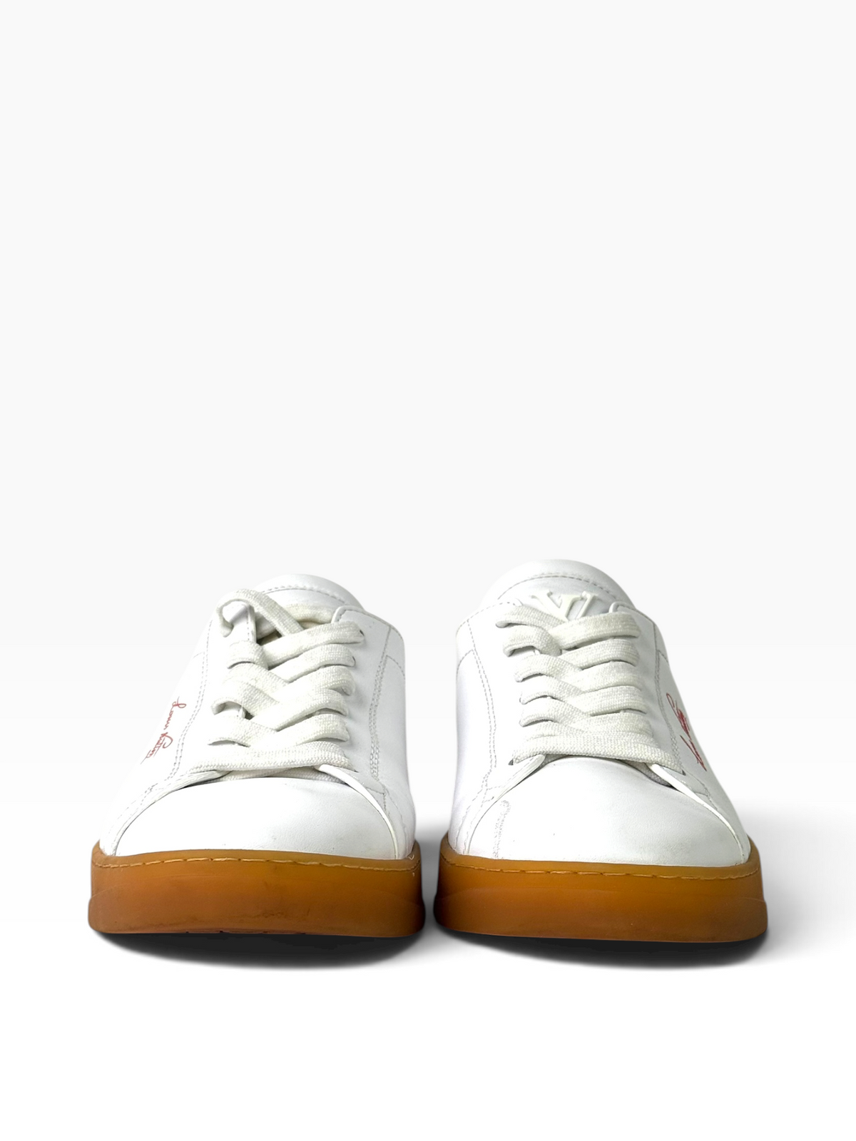 Louis Vuitton Resort White Leather Sneakers