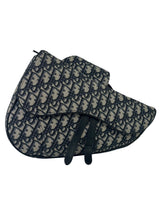 Christian Dior Oblique Jacquard Saddle Sling Bag 1