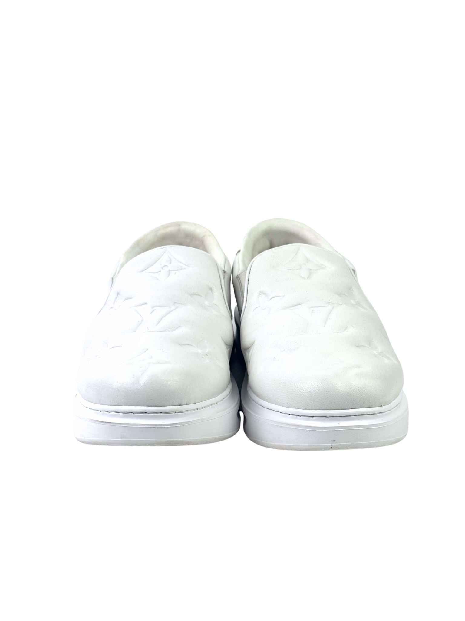 Louis Vuitton Beverly Monogram Jumbo White Slip-On