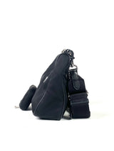 Prada Black Re-Edition Nylon Multi Pochette Slingbag 4