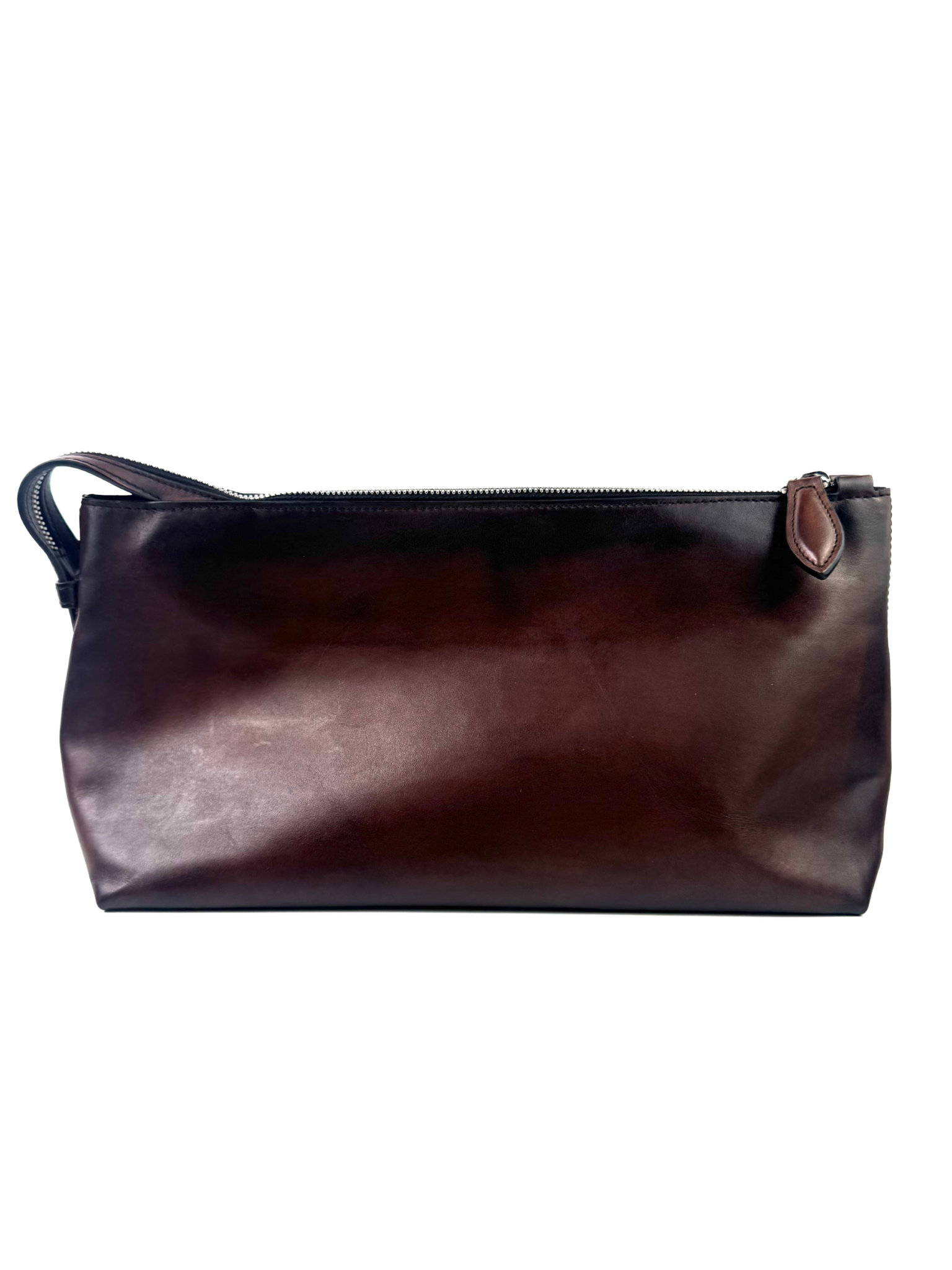 Berluti Scritto Ivy Brown Toiletry Pouch