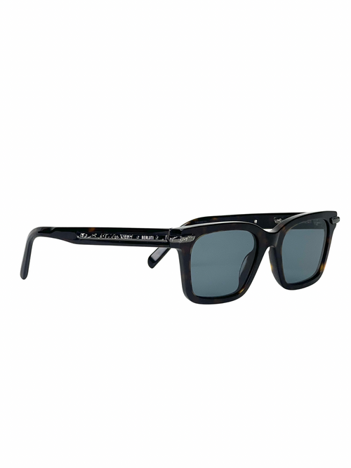 Berluti Black Scritto Sunglasses