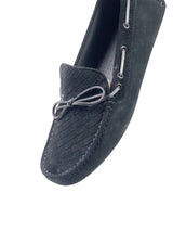 Bottega Veneta Intrecciato Suede Loafers 6
