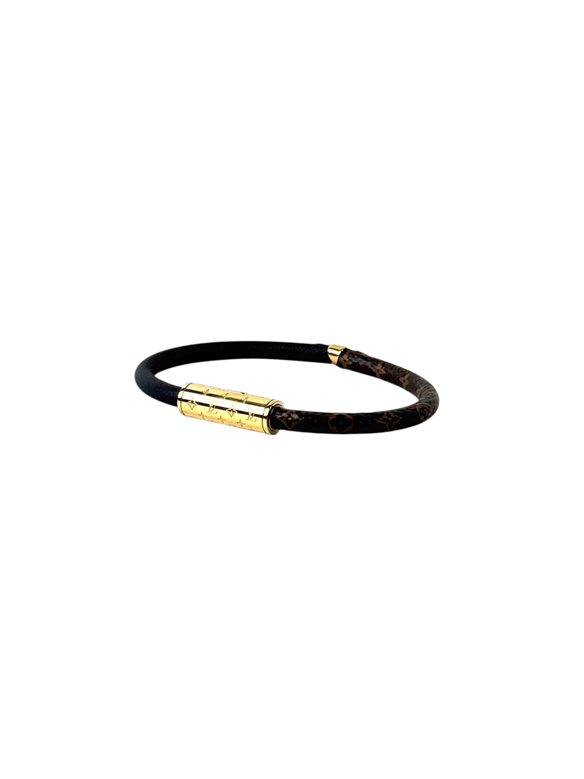 Louis Vuitton Monogram Macassar Keep It Bracelet