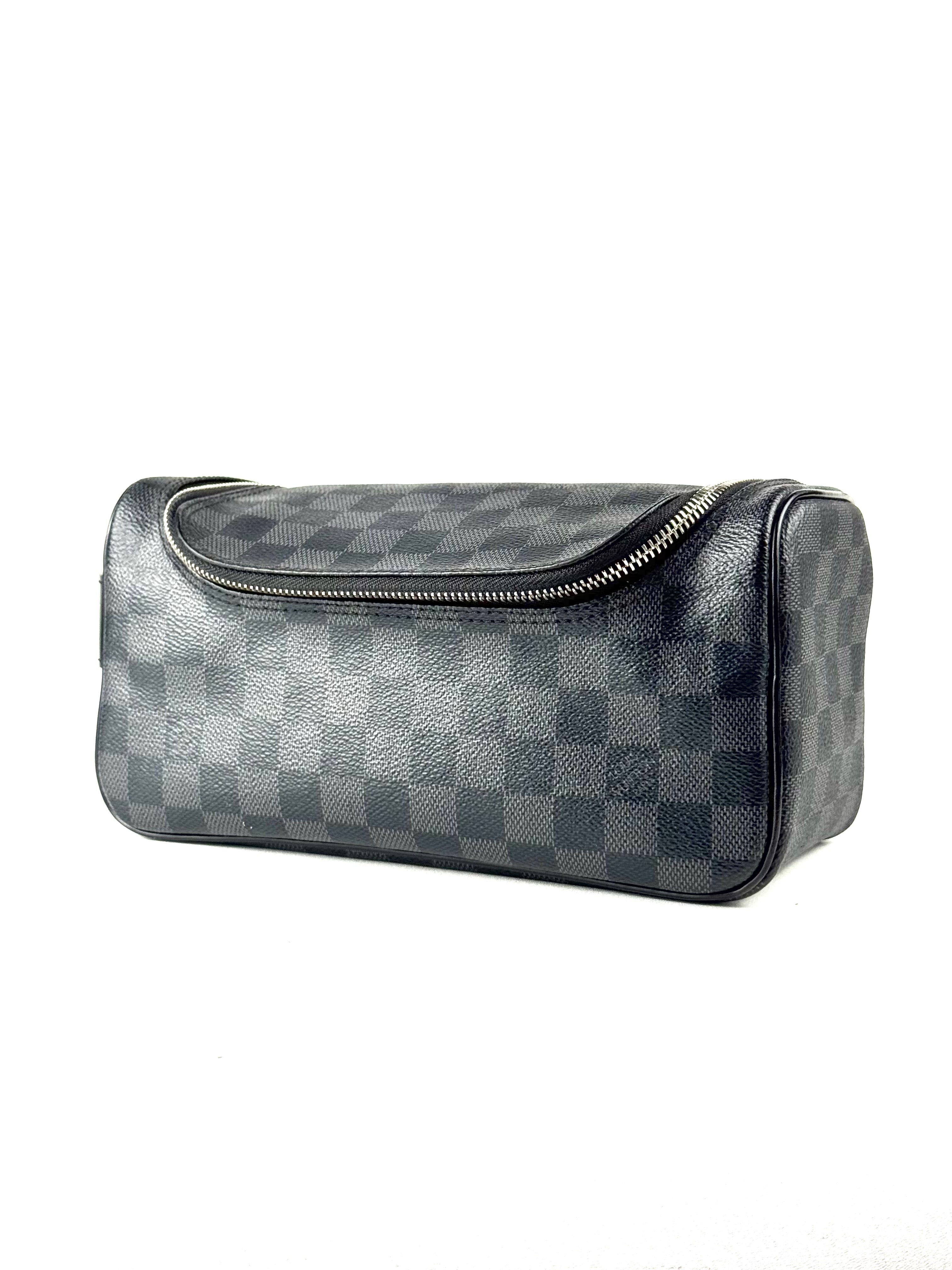 Louis Vuitton Damier Graphite Dopp Kit Toiletry Pouch