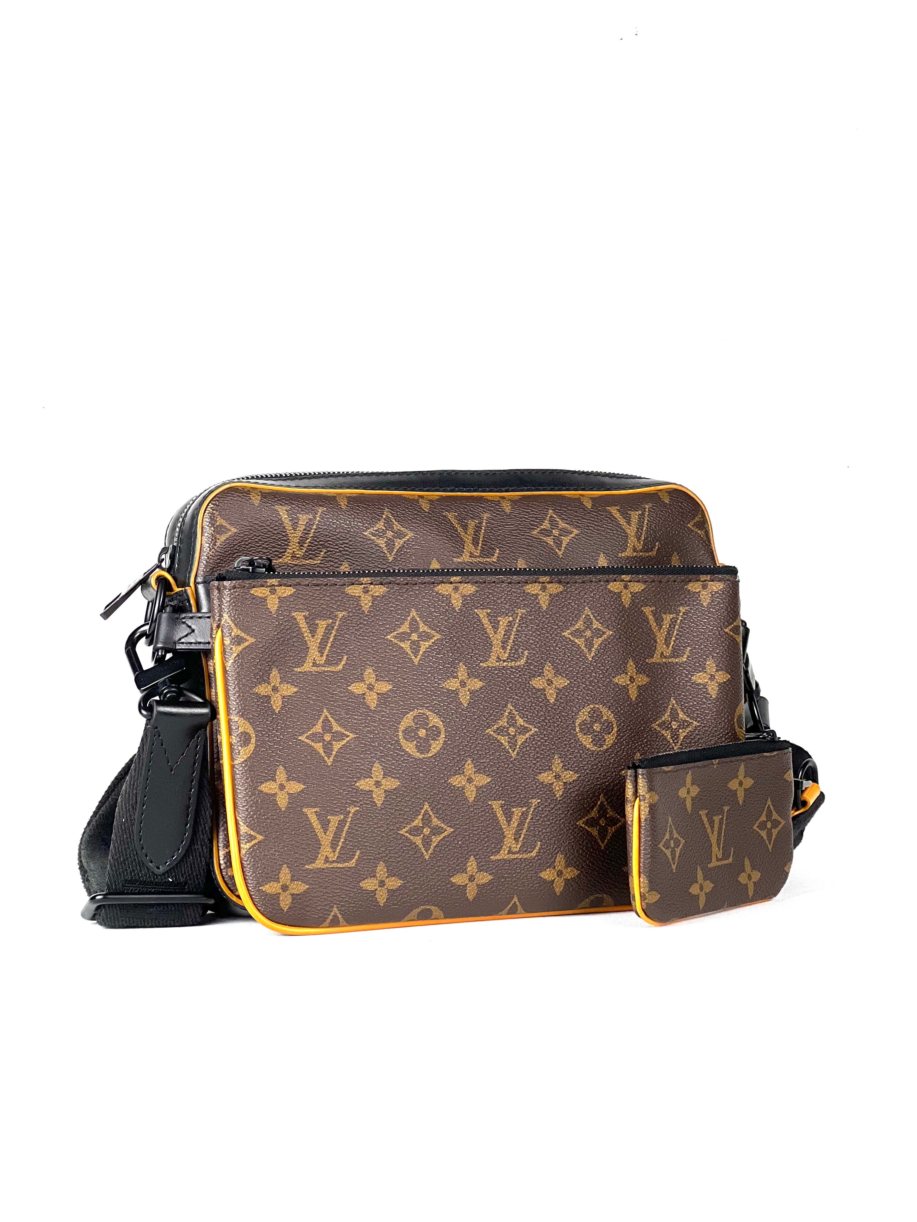 Louis Vuitton Monogram Macassar Trio Messenger Bag
