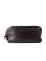 Bottega Veneta Intrecciato Brown Toiletry Pouch 1
