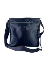 Prada Triangle Logo Nylon Messenger Bag 6