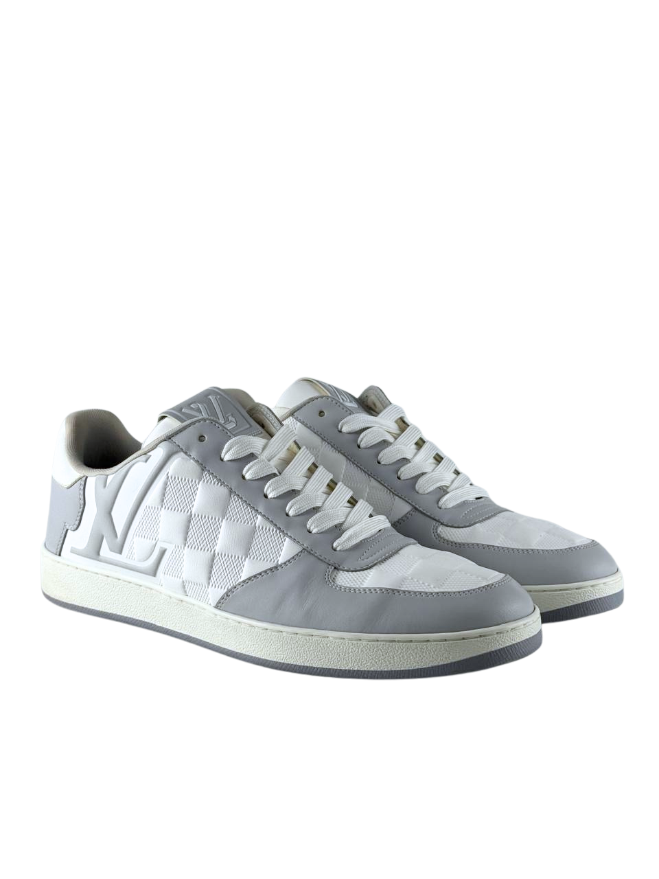 Louis Vuitton Rivoli Logo Damier Infini Grey Sneakers
