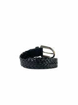 Zegna Black Nubuck Belt 3