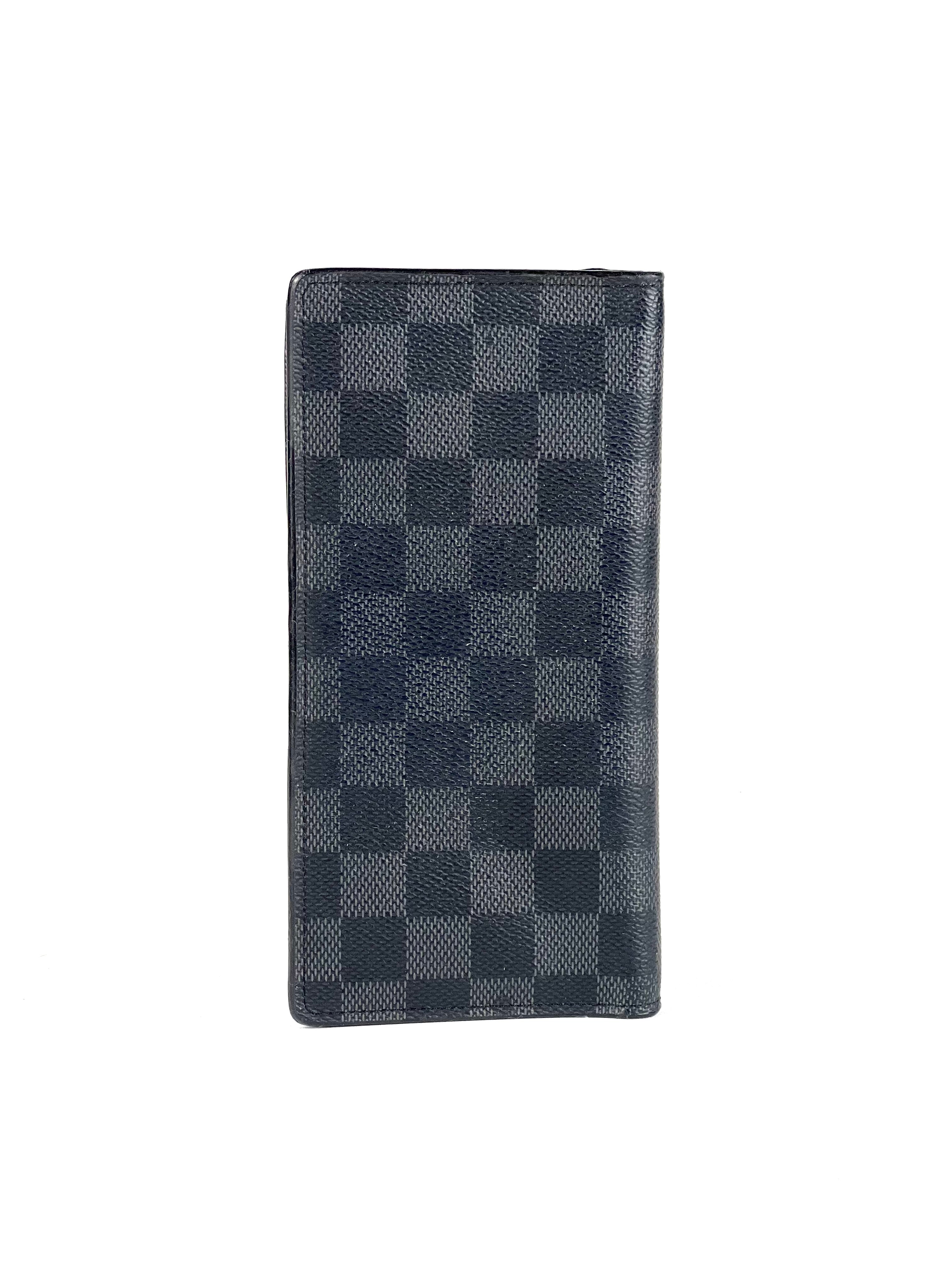 Louis Vuitton Damier Graphite Brazza Long Wallet