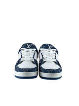 Louis Vuitton Trainer Denim Monogram Blue Sneakers 2